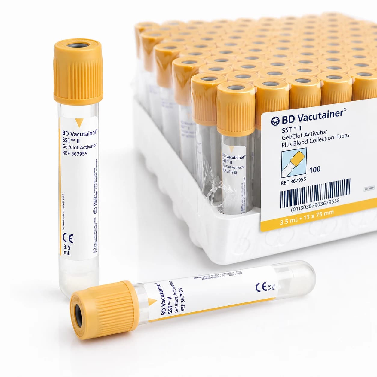 SST™II GEL/CLOT ACT. SERUM TÜP